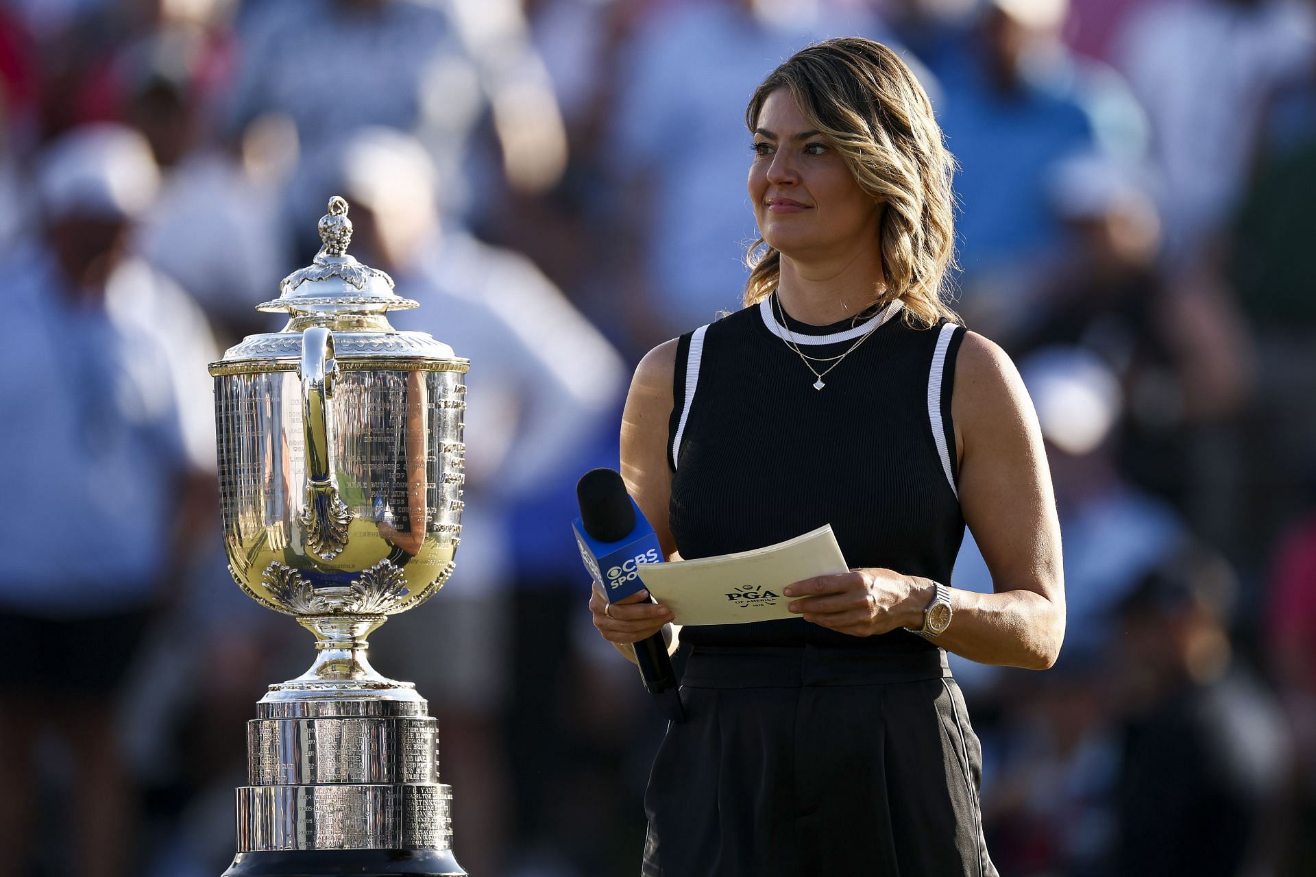 Amanda Balionis at the 2025 PGA Championship - Final Round - Source: Getty